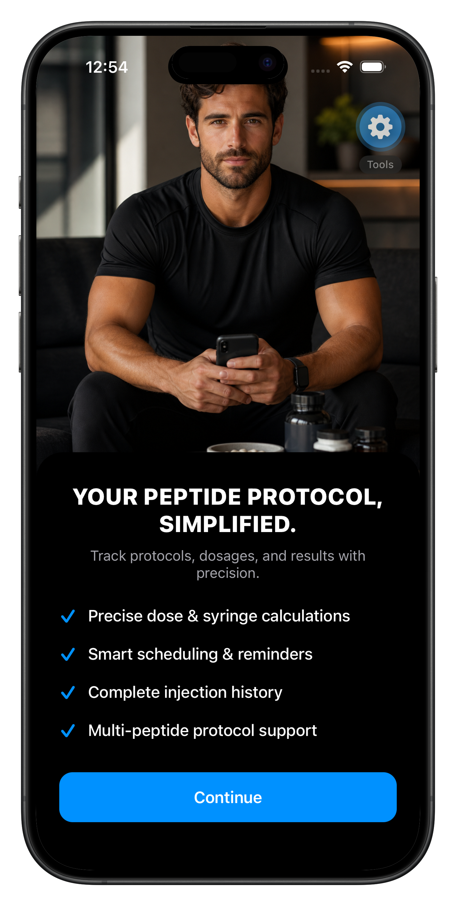 Peptide app - Your peptide protocol, simplified